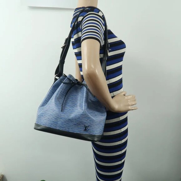 Louis Vuitton Noe Blue Epi Leather Shoulder Bag 999-032225 - Picture 12 of 12